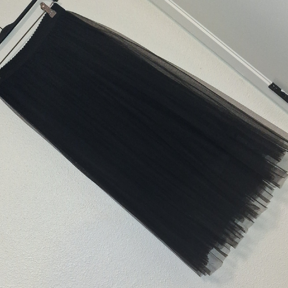 Elegant Black Tulle Skirt